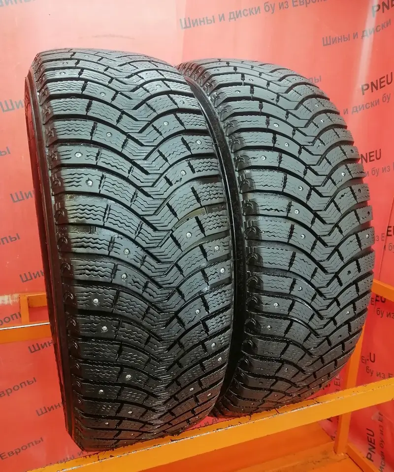 Пара б/у шин 225/60 R17 Michelin Latitude X-Ice North 2