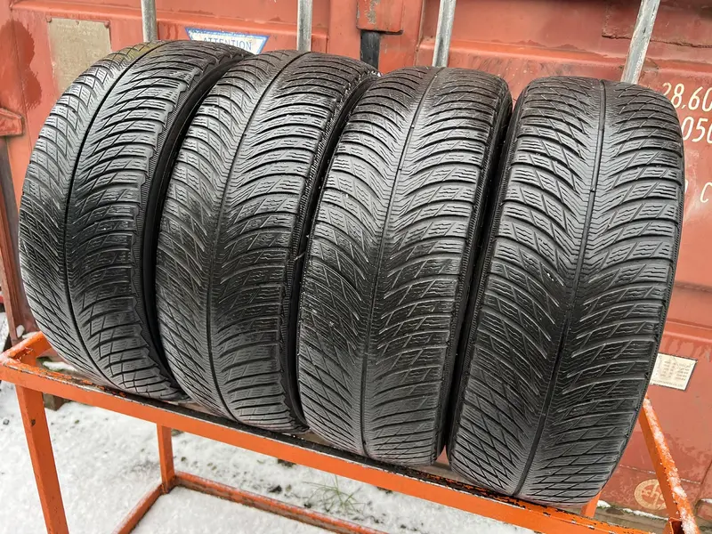 Комплект б/у шин 225/60 R17 Michelin Pilot Alpin 5 SUV