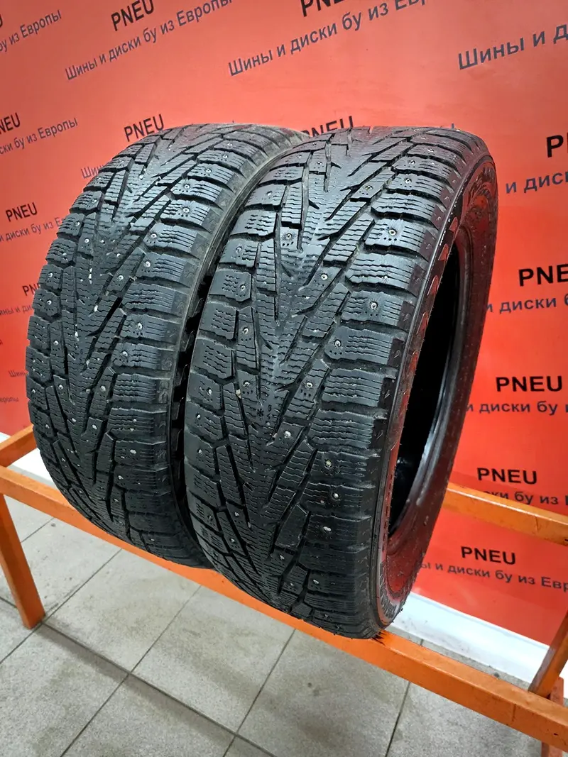 Пара б/у шин 225/60 R17 Nokian Hakkapeliitta 7 SUV