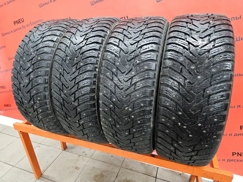 Комплект б/у шин 225/60 R17 Nokian Hakkapeliitta 8 SUV, фото 1
