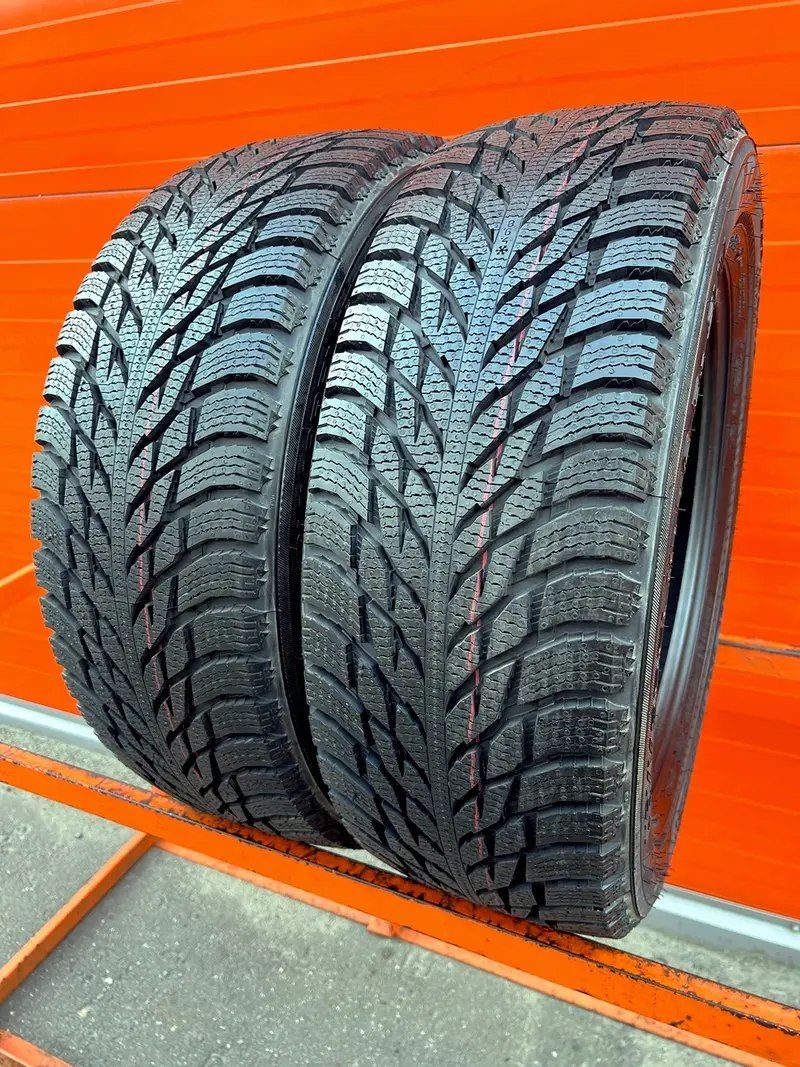 Пара новых шин 225/60 R17 Nokian Hakkapeliitta R3 SUV, фото 1
