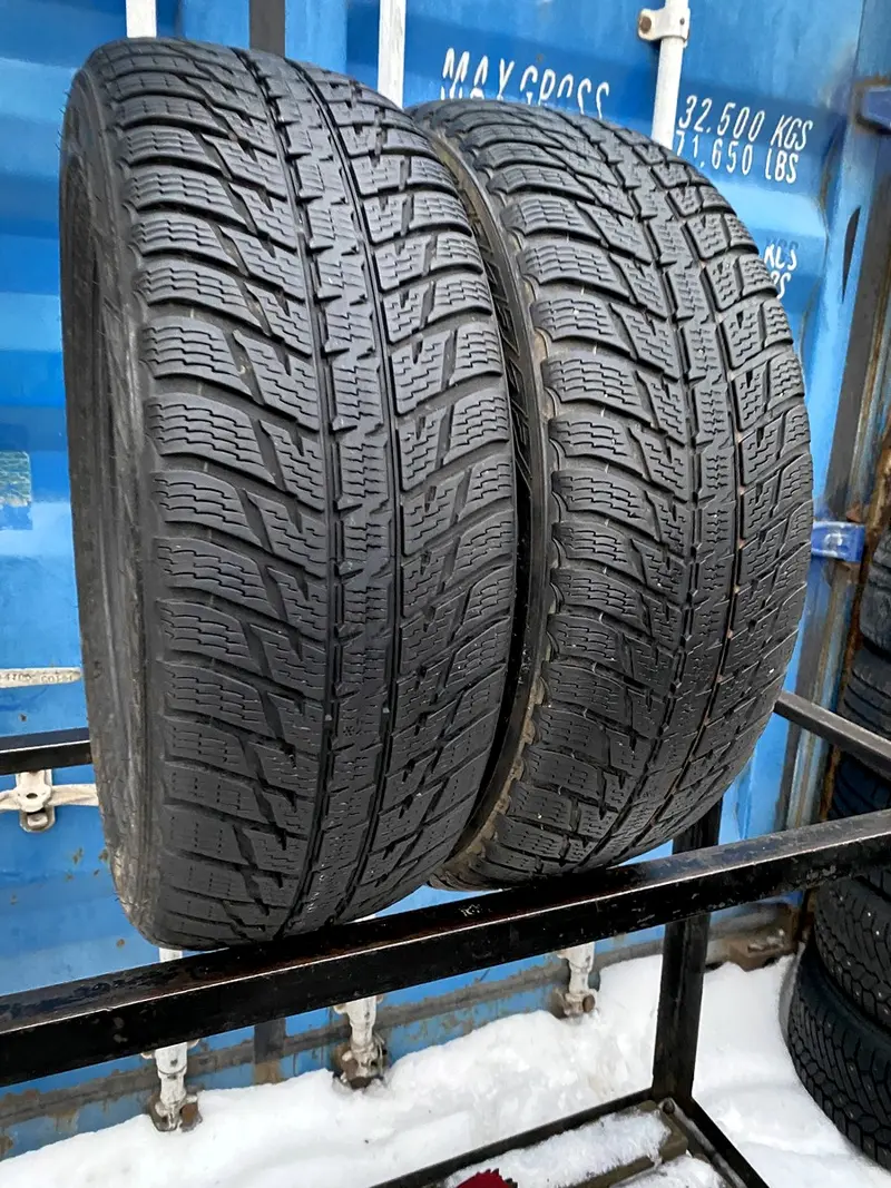 Пара б/у шин 225/60 R17 Nokian WR SUV 3 RunFlat