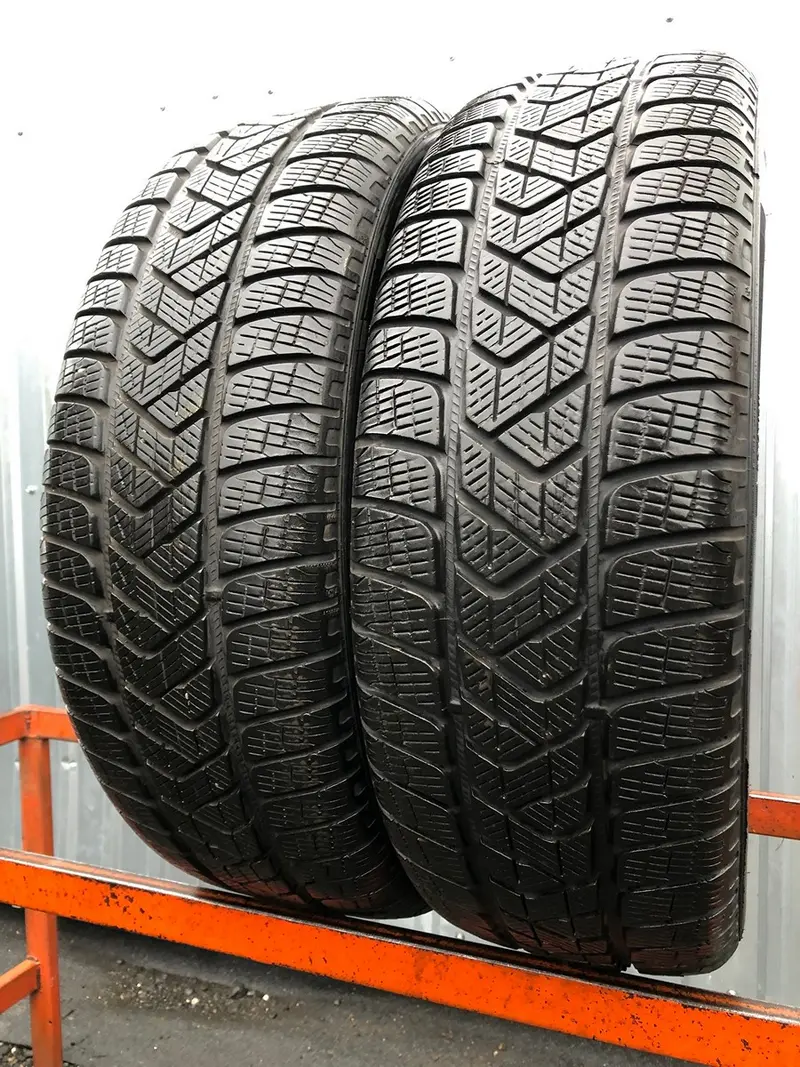 Пара б/у шин 225/60 R17 Pirelli Scorpion Winter, фото 1