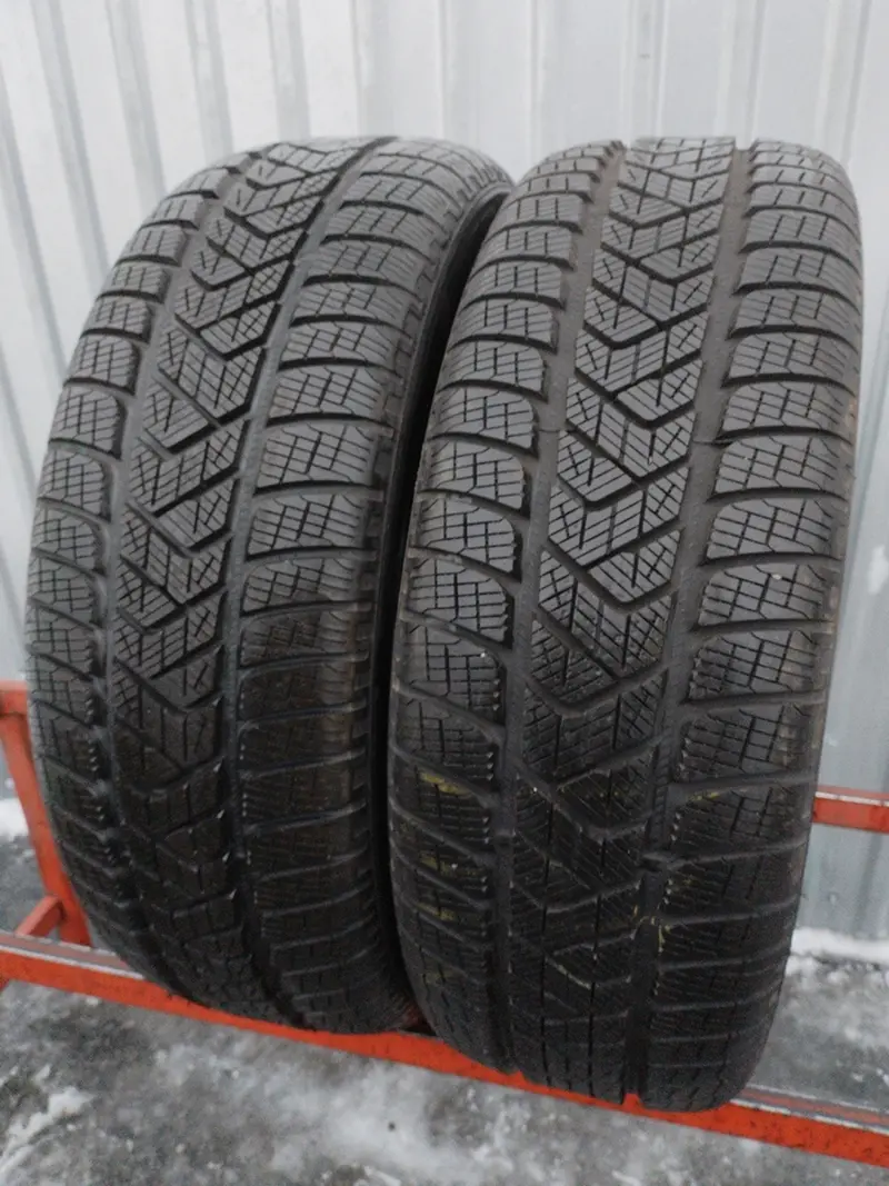 Пара б/у шин 225/60 R17 Pirelli Scorpion Winter, фото 1