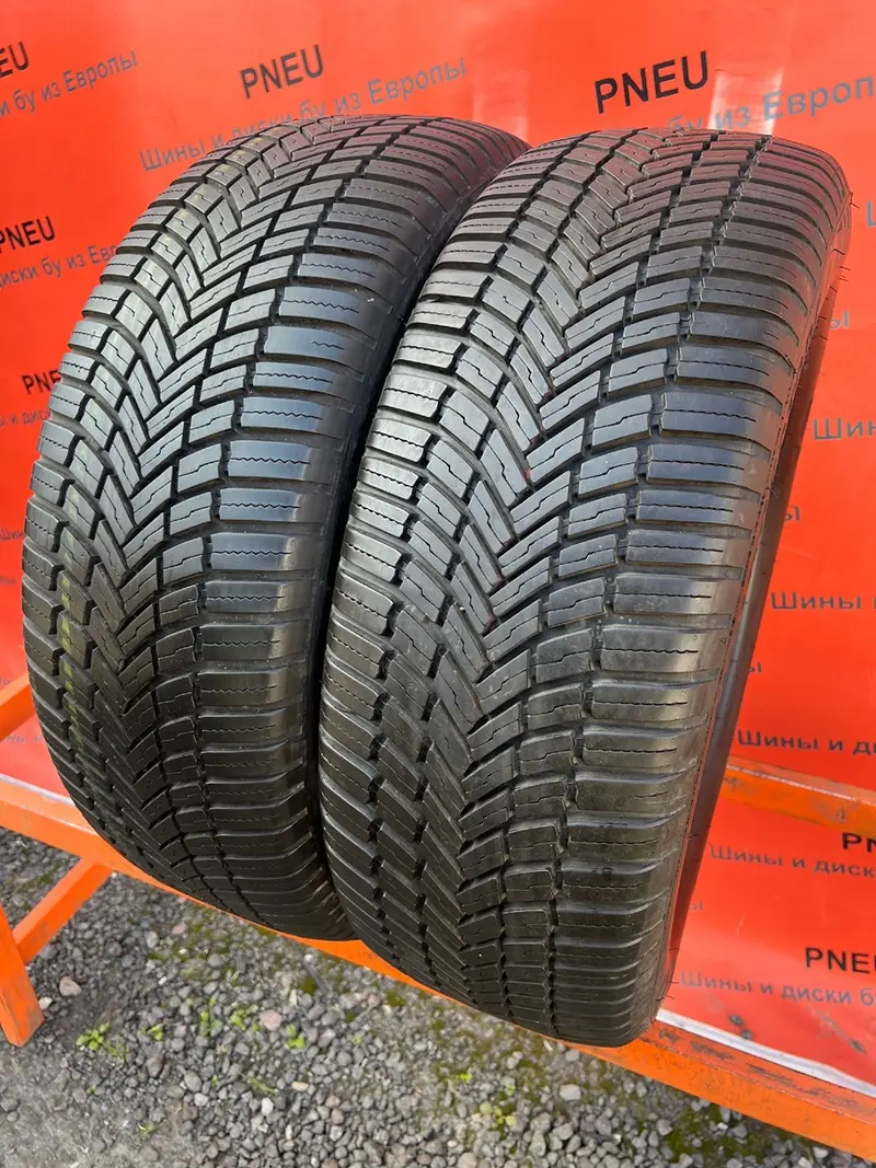 Пара б/у шин 225/60 R18 Bridgestone Weather Control A005, фото 1