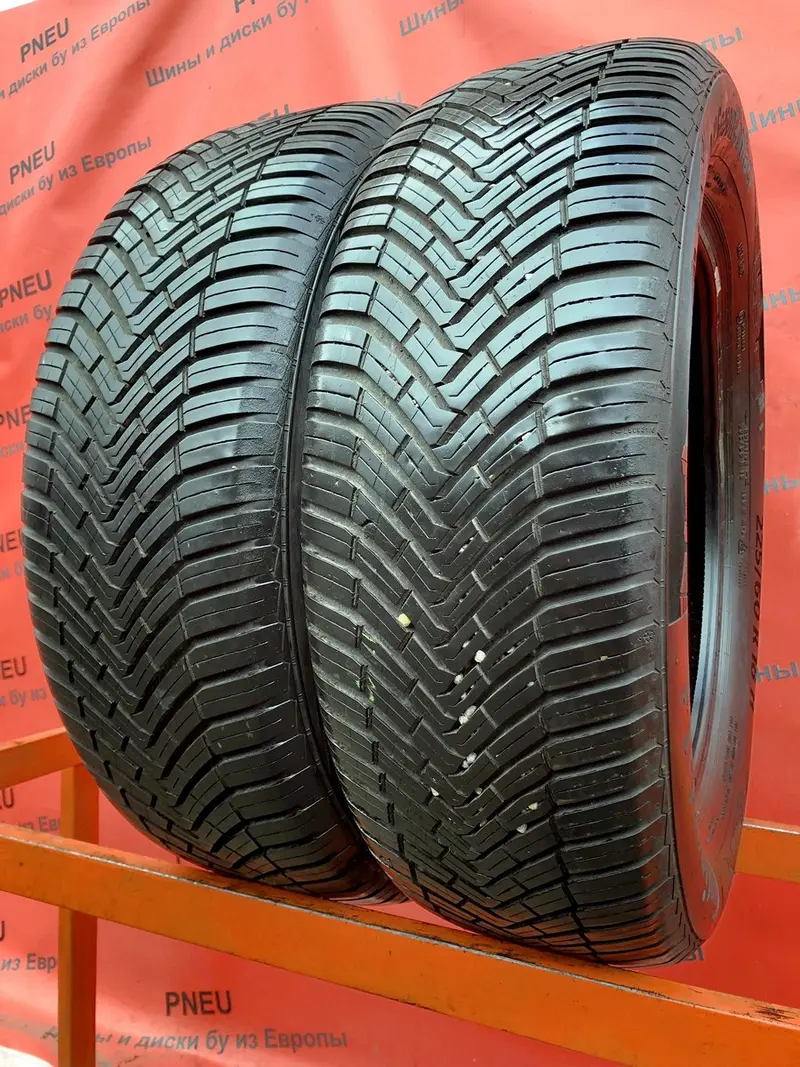 Пара б/у шин 225/60 R18 Continental AllSeasonContact