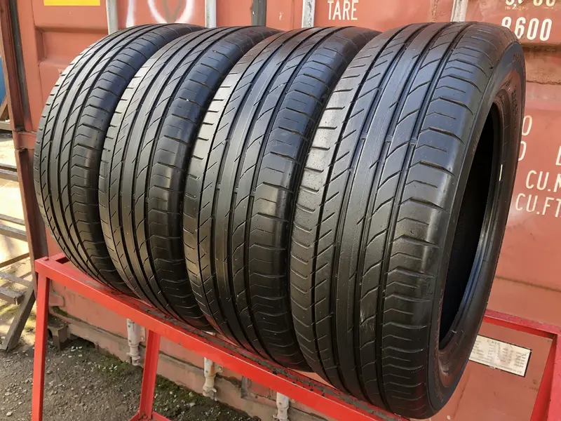 Комплект б/у шин 225/60 R18 Continental ContiSportContact 5 SUV