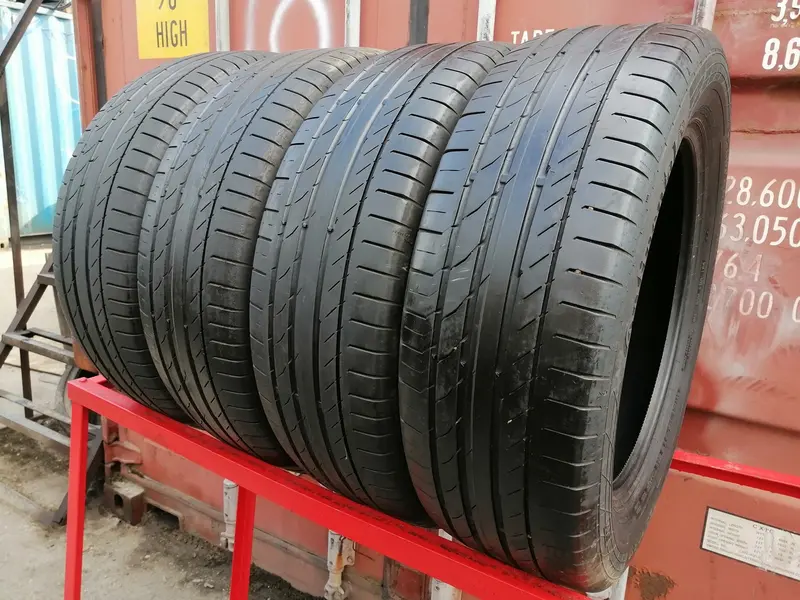 Комплект б/у шин 225/60 R18 Continental ContiSportContact 5 SUV