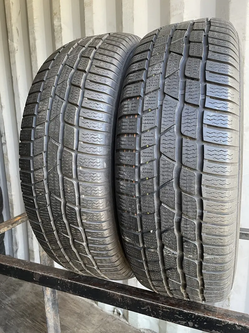 Пара б/у шин 225/60 R18 Continental ContiWinterContact TS 830 P