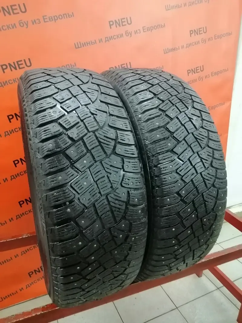 Пара б/у шин 225/60 R18 Continental IceContact 2