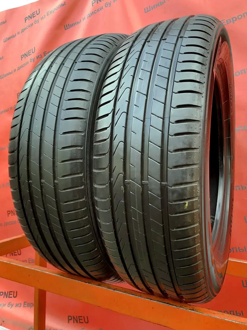 Пара б/у шин 225/60 R18 Pirelli P 7 Cinturato P7C2, фото 1