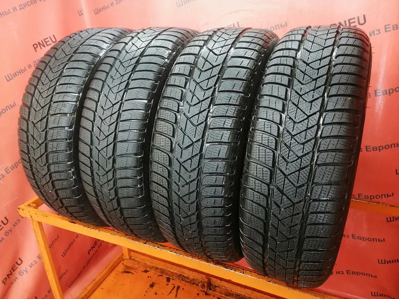 Комплект б/у шин 225/60 R18 Pirelli Winter Sottozero 3