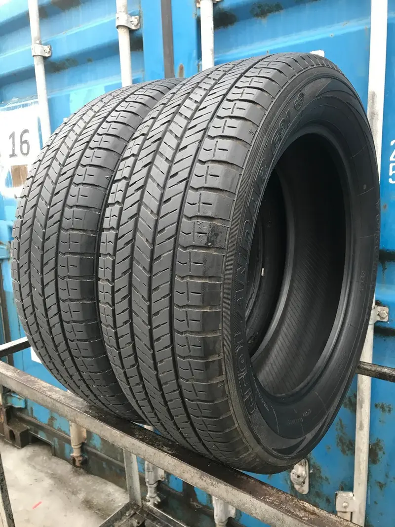 Пара б/у шин 225/60 R18 Yokohama Geolandar G91AT