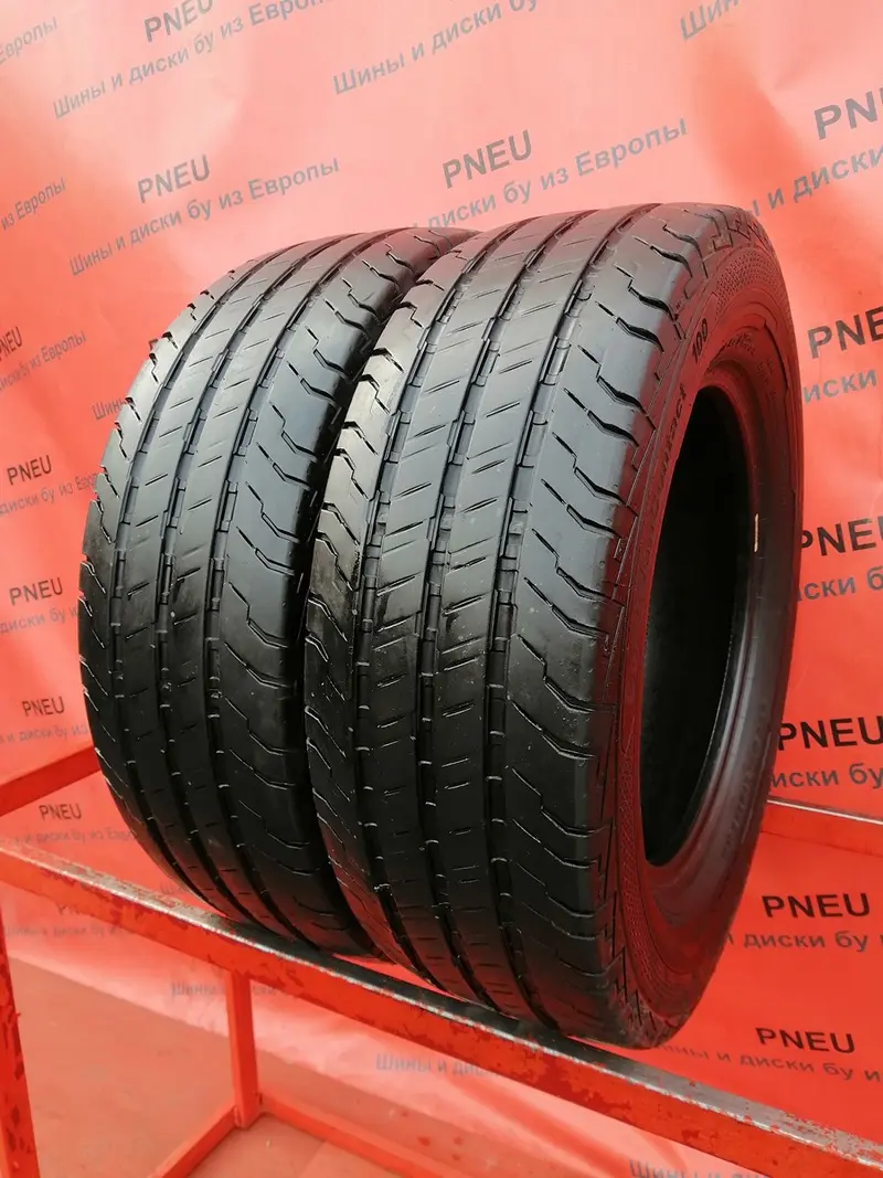 Пара б/у шин 225/65 R16C Continental ContiVanContact 100