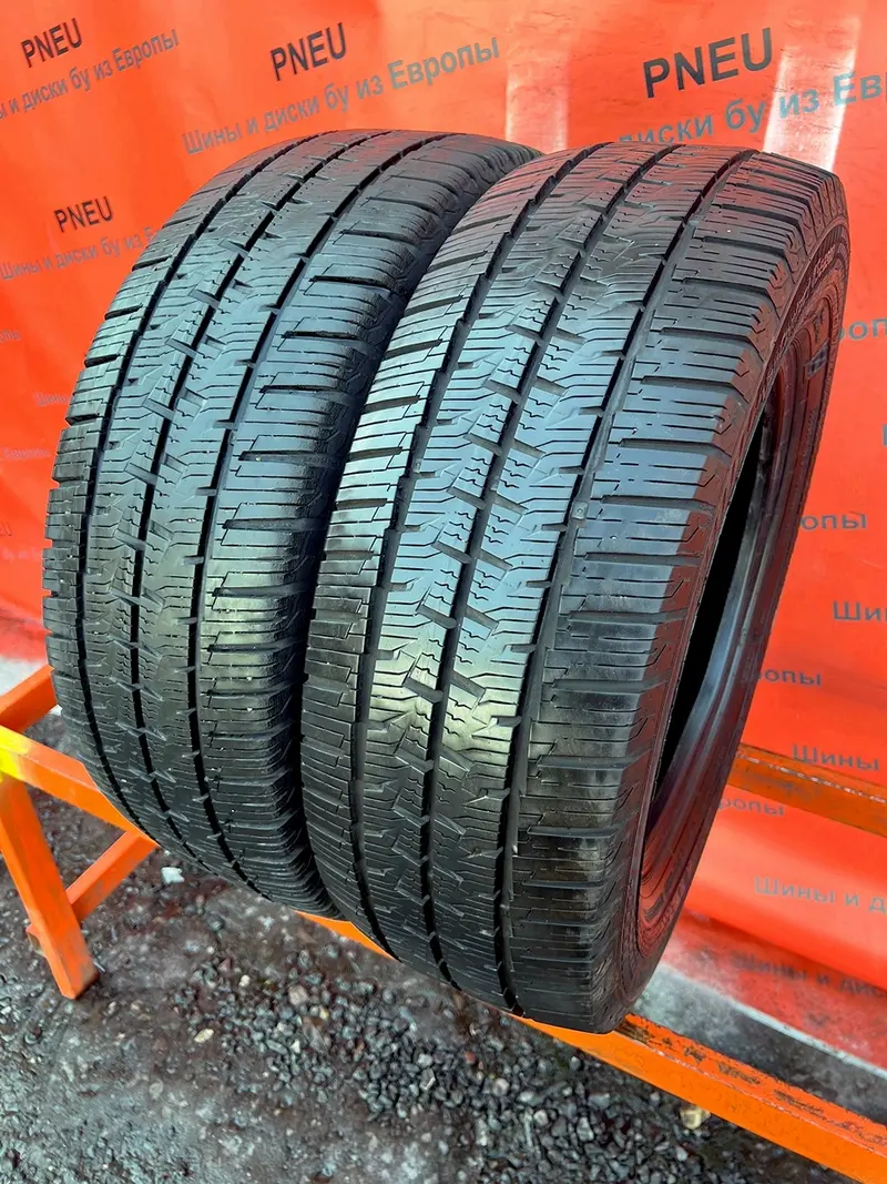 Пара б/у шин 225/65 R16C Continental VanContact 4Season