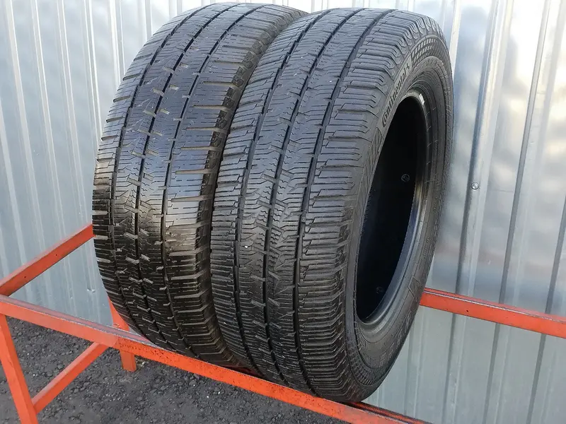 Пара б/у шин 225/65 R16C Continental VanContact 4Season