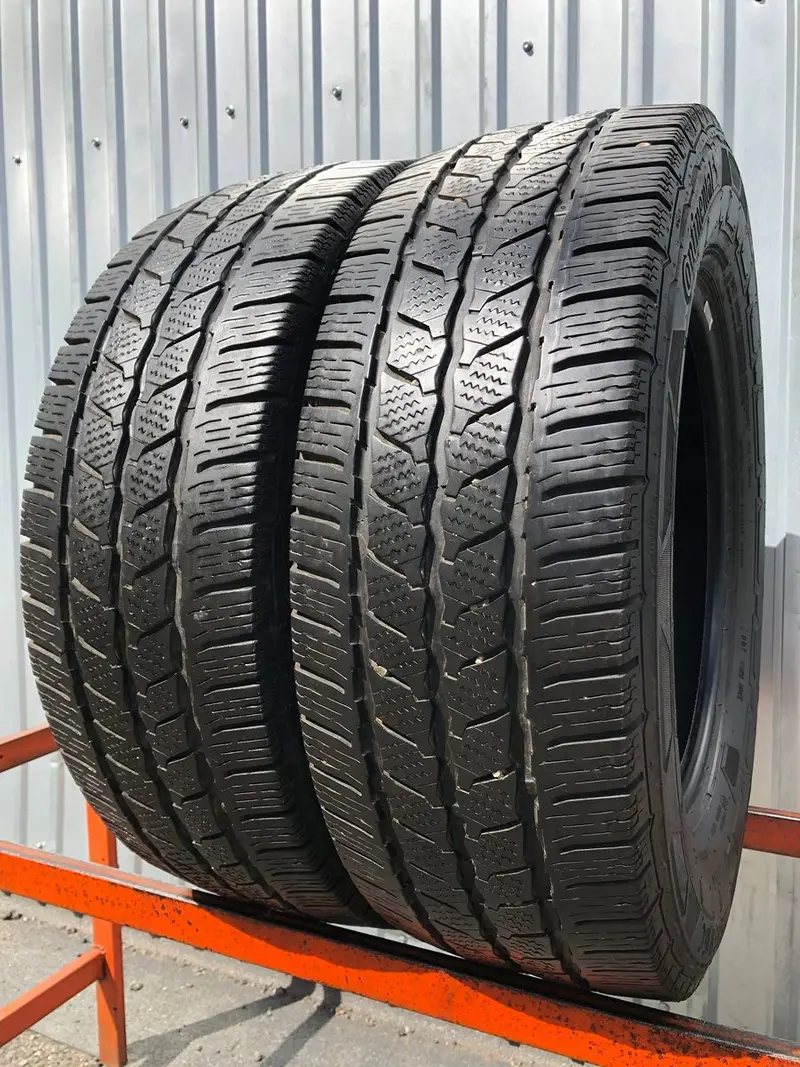 Пара б/у шин 225/65 R16C Continental VanContact Winter