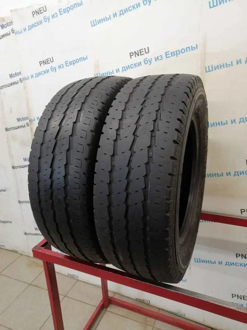 Пара б/у шин 225/65 R16C Continental Vanco-8