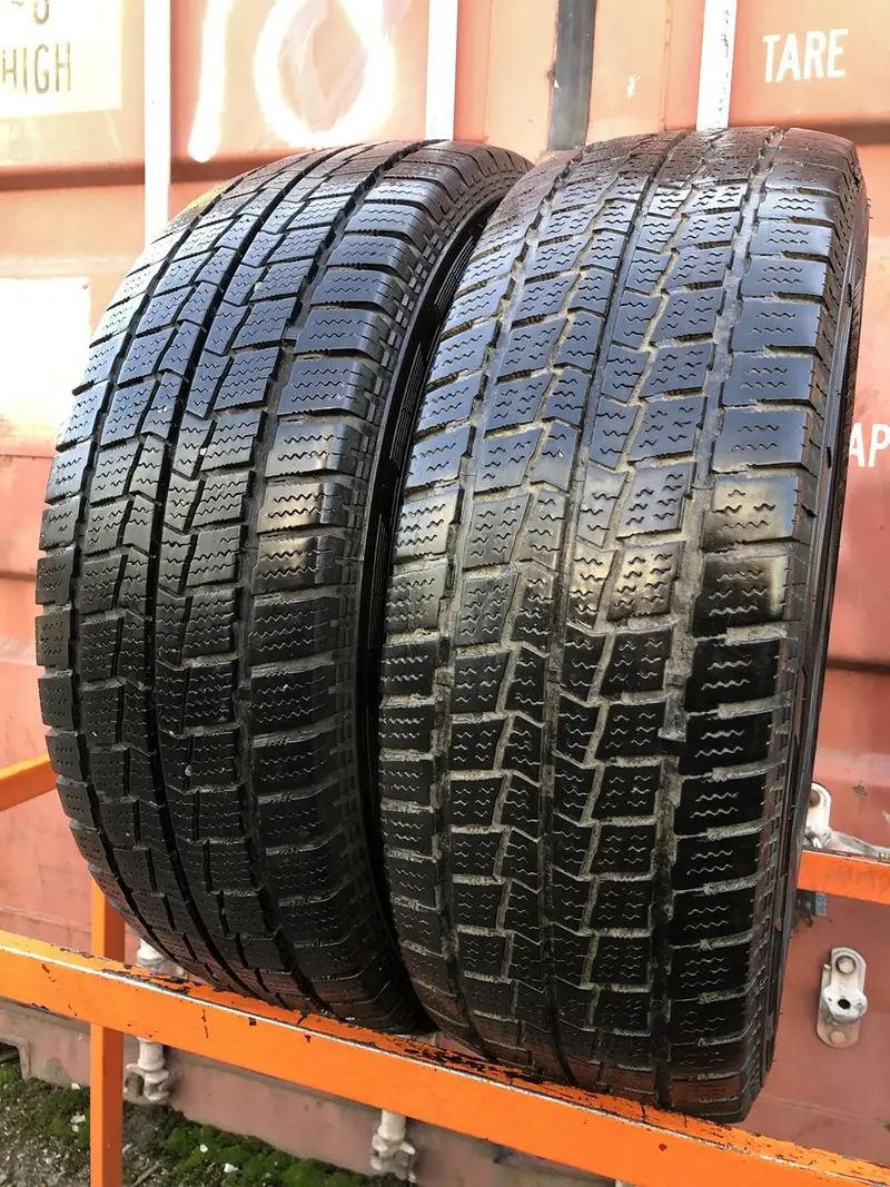 Пара б/у шин 225/65 R16C Hankook Winter RW06, фото 1