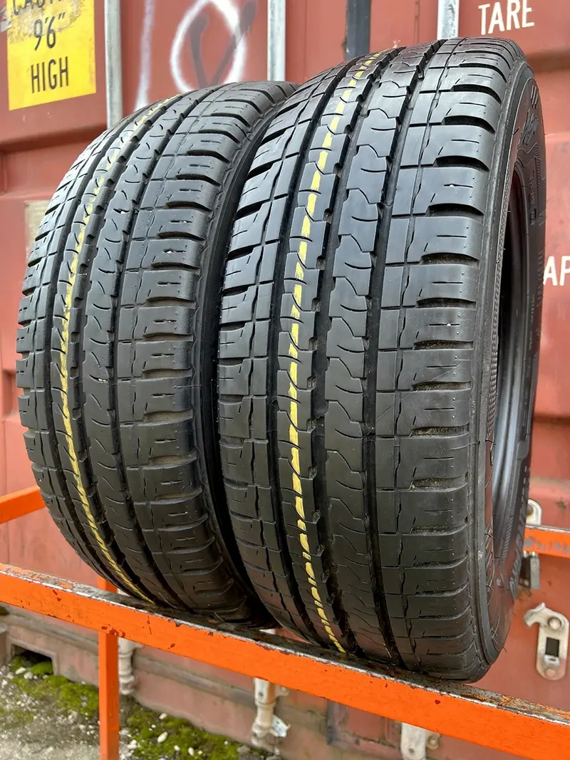 Пара б/у шин 225/65 R16C Kleber Transpro