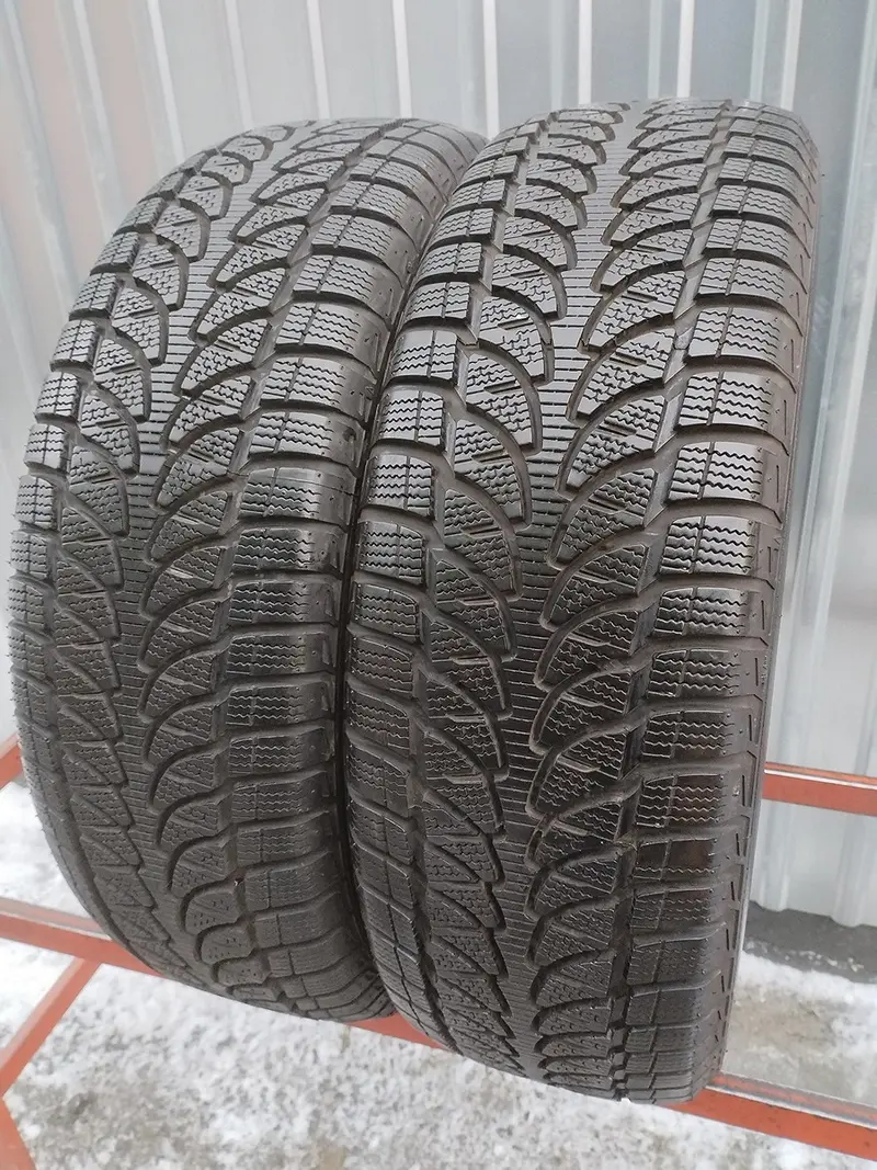 Пара б/у шин 225/65 R17 Bridgestone Blizzak LM-80 EVO