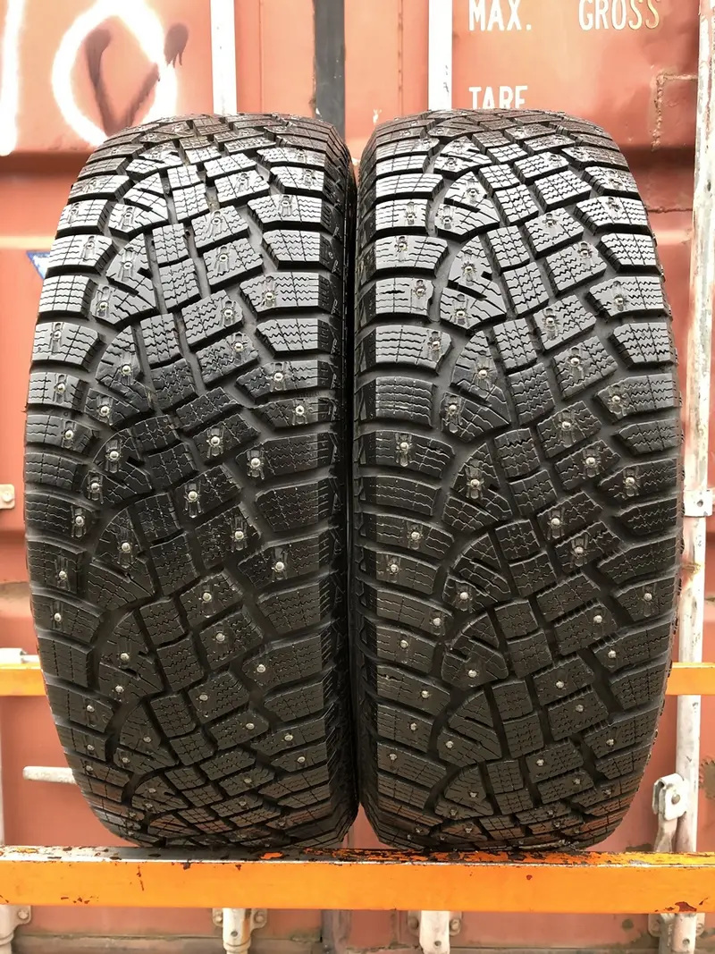 Пара б/у шин 225/65 R17 Continental IceContact 2 SUV, фото 1