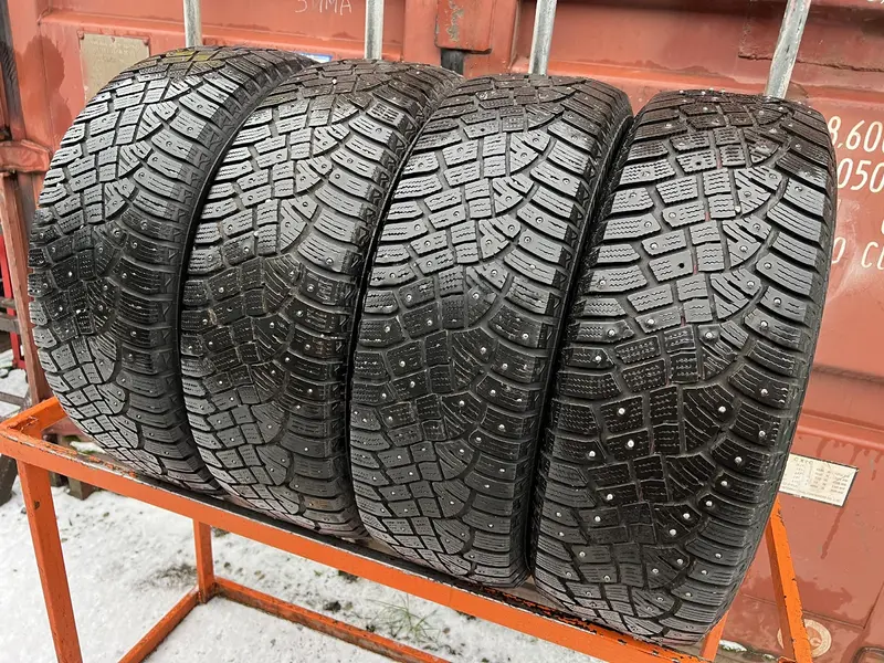 Комплект б/у шин 225/65 R17 Continental IceContact 2 SUV, фото 1