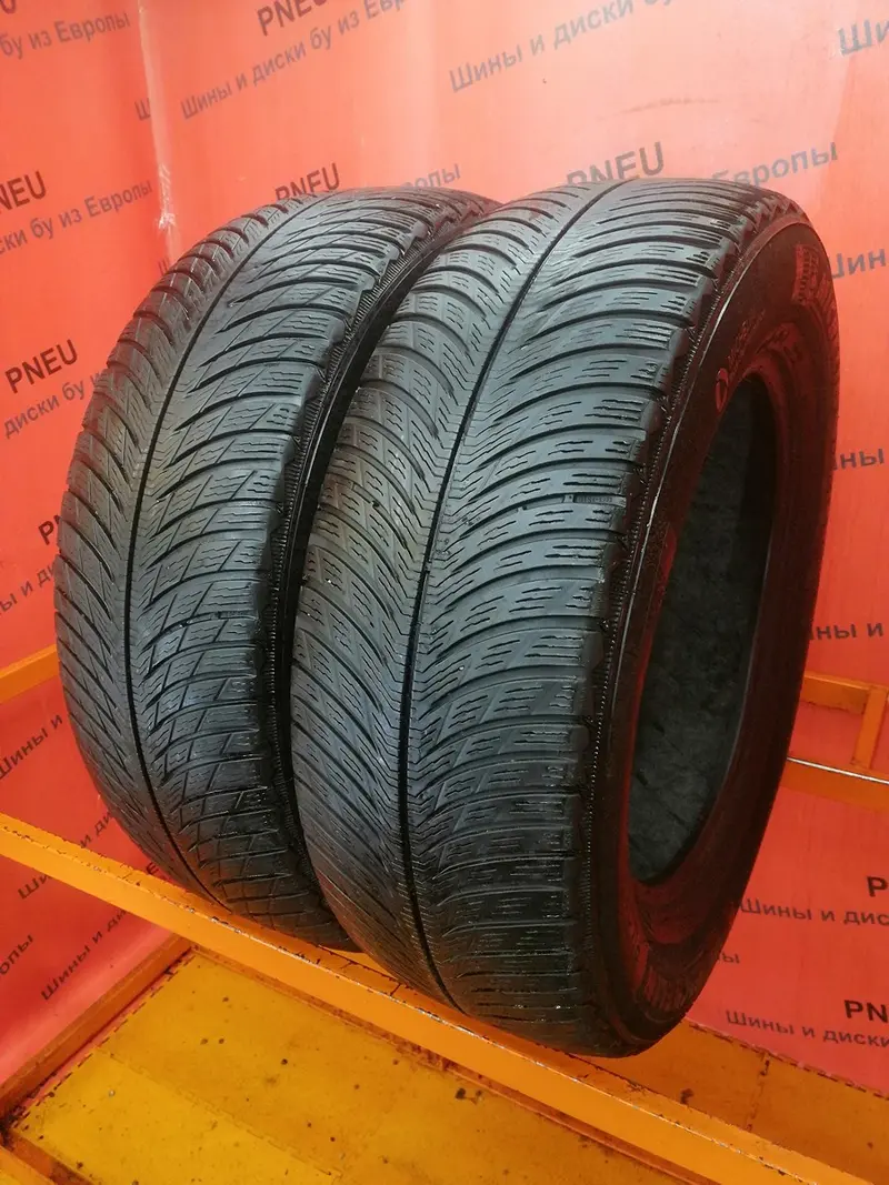 Пара б/у шин 225/65 R17 Michelin Pilot Alpin 5 SUV