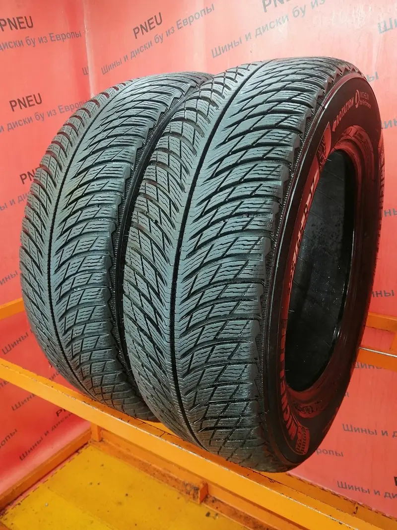 Пара б/у шин 225/65 R17 Michelin Pilot Alpin 5 SUV, фото 1