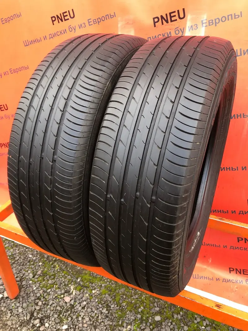 Пара б/у шин 225/65 R17 Yokohama Geolandar H/T G98