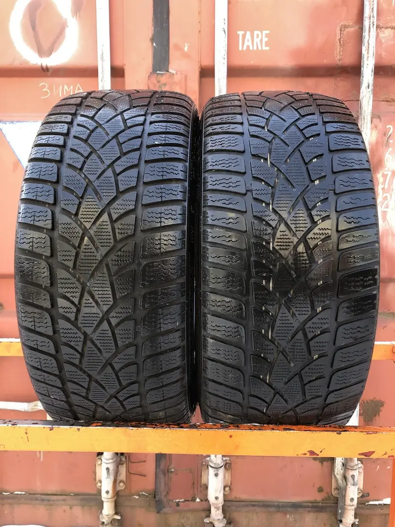 Пара б/у шин 235/35 R19 Dunlop SP Winter Sport 3D