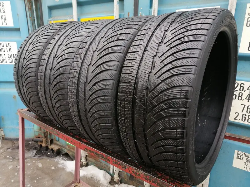 Комплект б/у шин 235/35 R19 Michelin Pilot Alpin PA 4