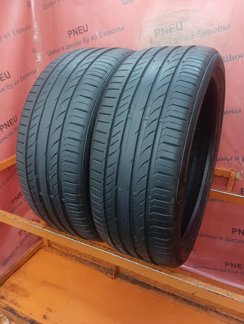 Пара б/у шин 235/35 R20 Continental ContiSportContact 5
