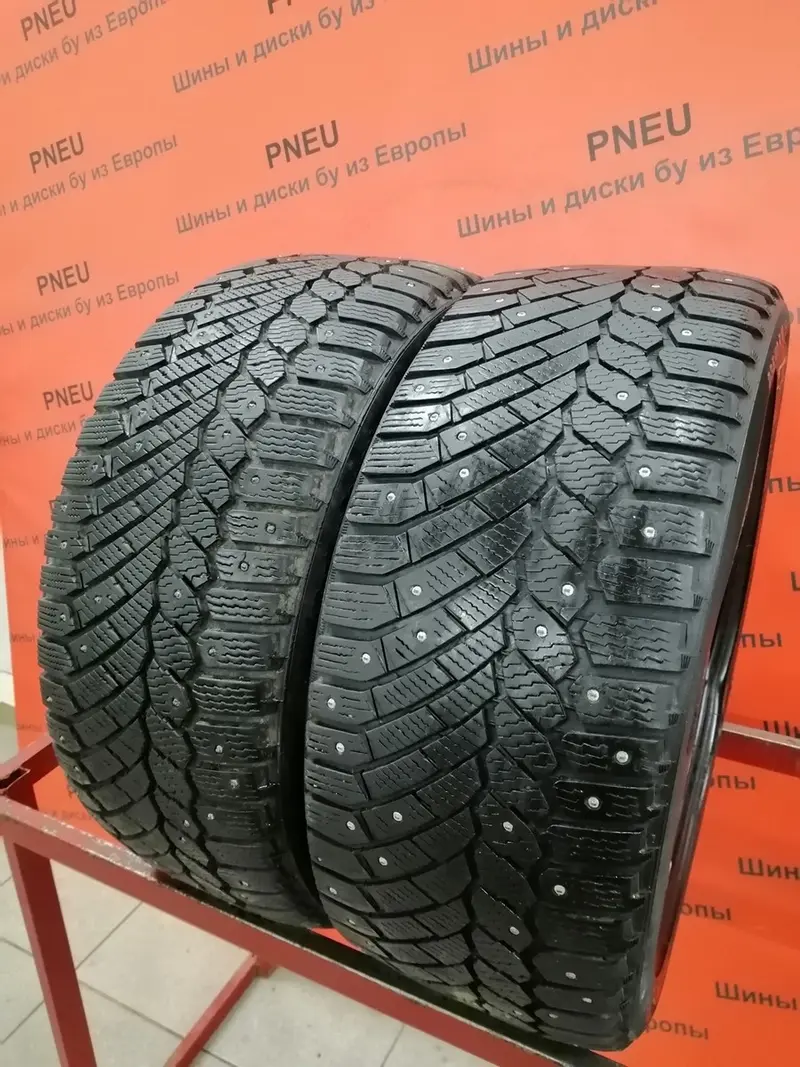 Пара б/у шин 235/40 R18 Continental ContiIceContact