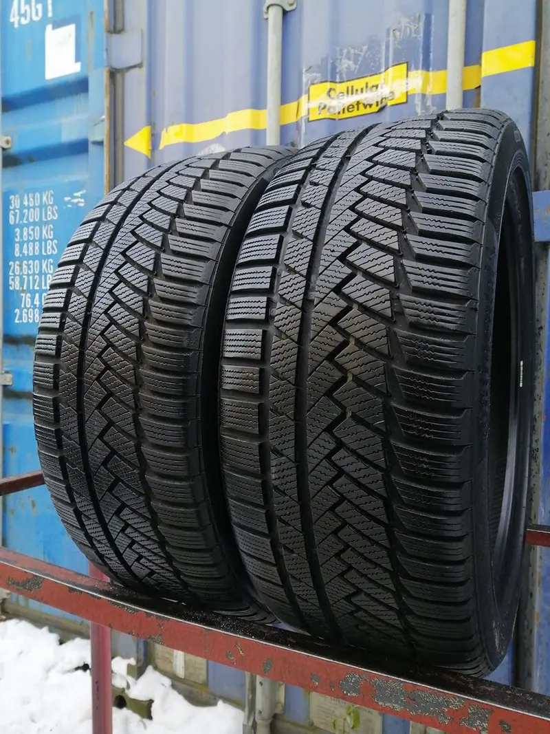 Пара б/у шин 235/40 R18 Continental ContiWinterContact TS 850 P