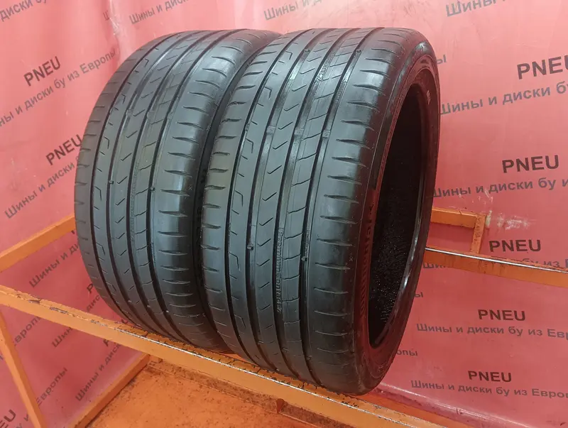 Пара б/у шин 235/40 R18 Continental PremiumContact 7 EV, фото 1