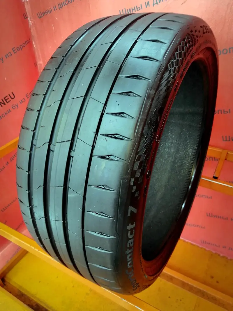Б/у шина 235/40 R18 Continental SportContact 7