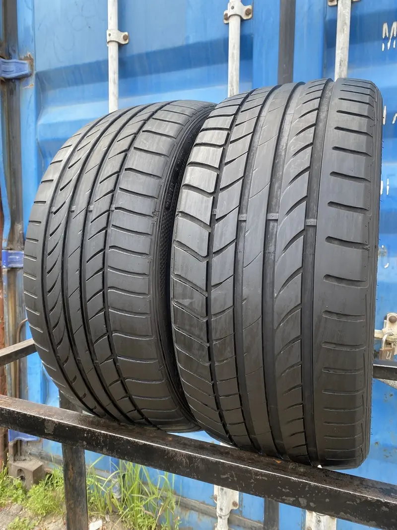 Пара б/у шин 235/40 R18 Dunlop SP Sport Maxx TT