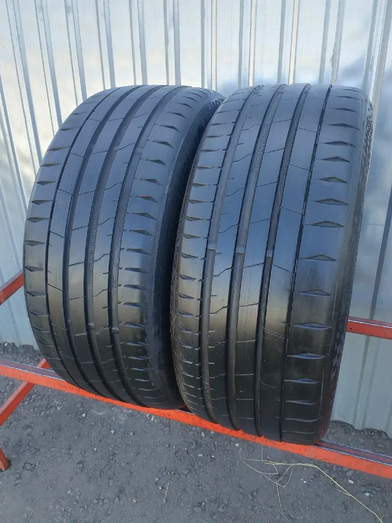 Пара б/у шин 235/40 R19 Continental SportContact 7, фото 1
