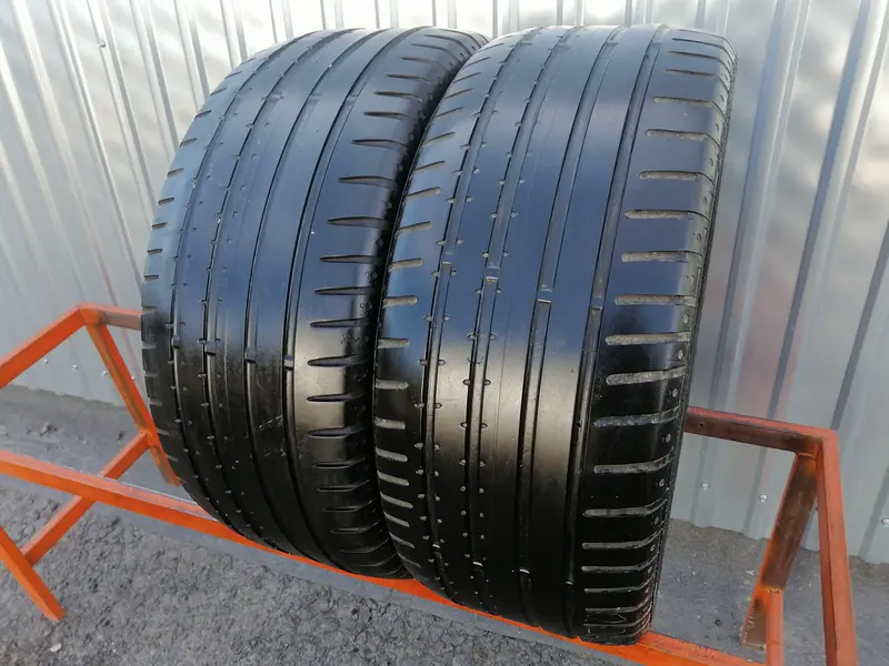 Пара б/у шин 235/45 R17 Continental ContiSportContact 2, фото 1