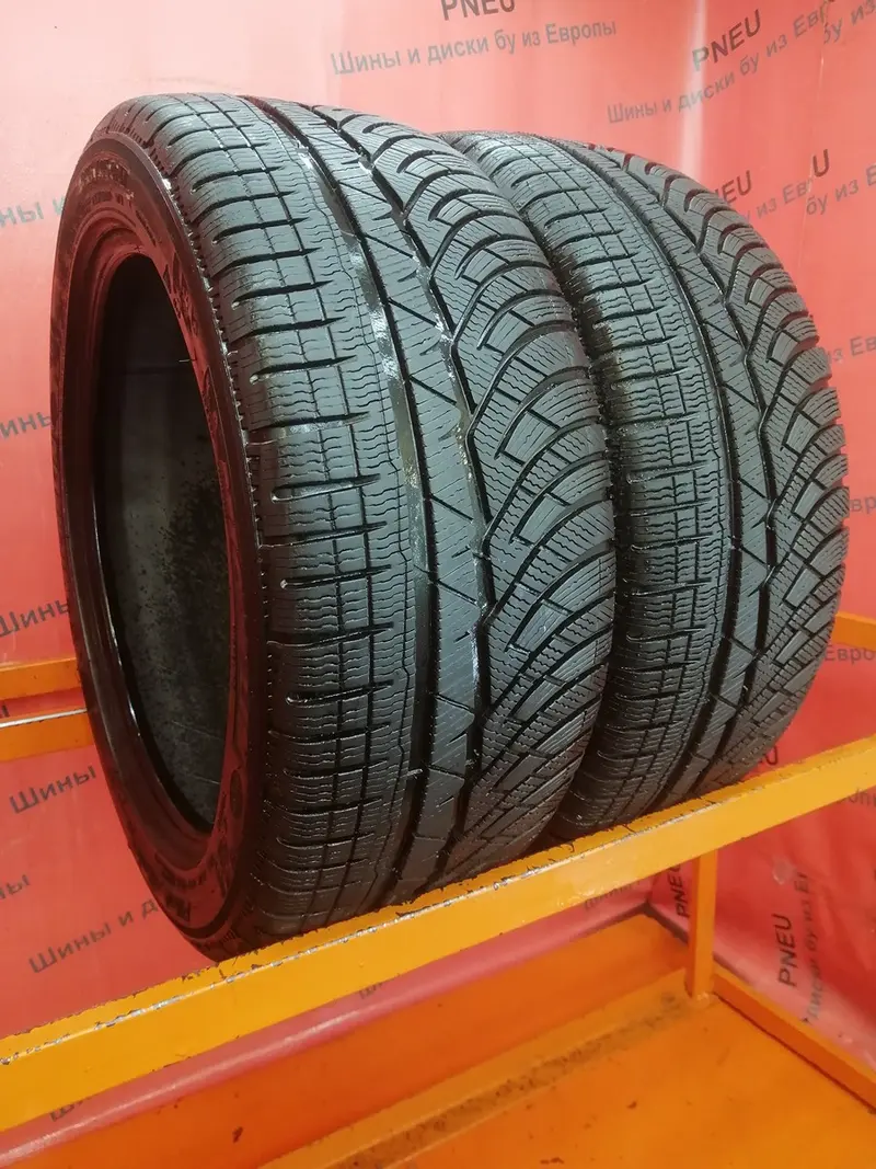 Пара б/у шин 235/45 R17 Michelin Pilot Alpin PA 4