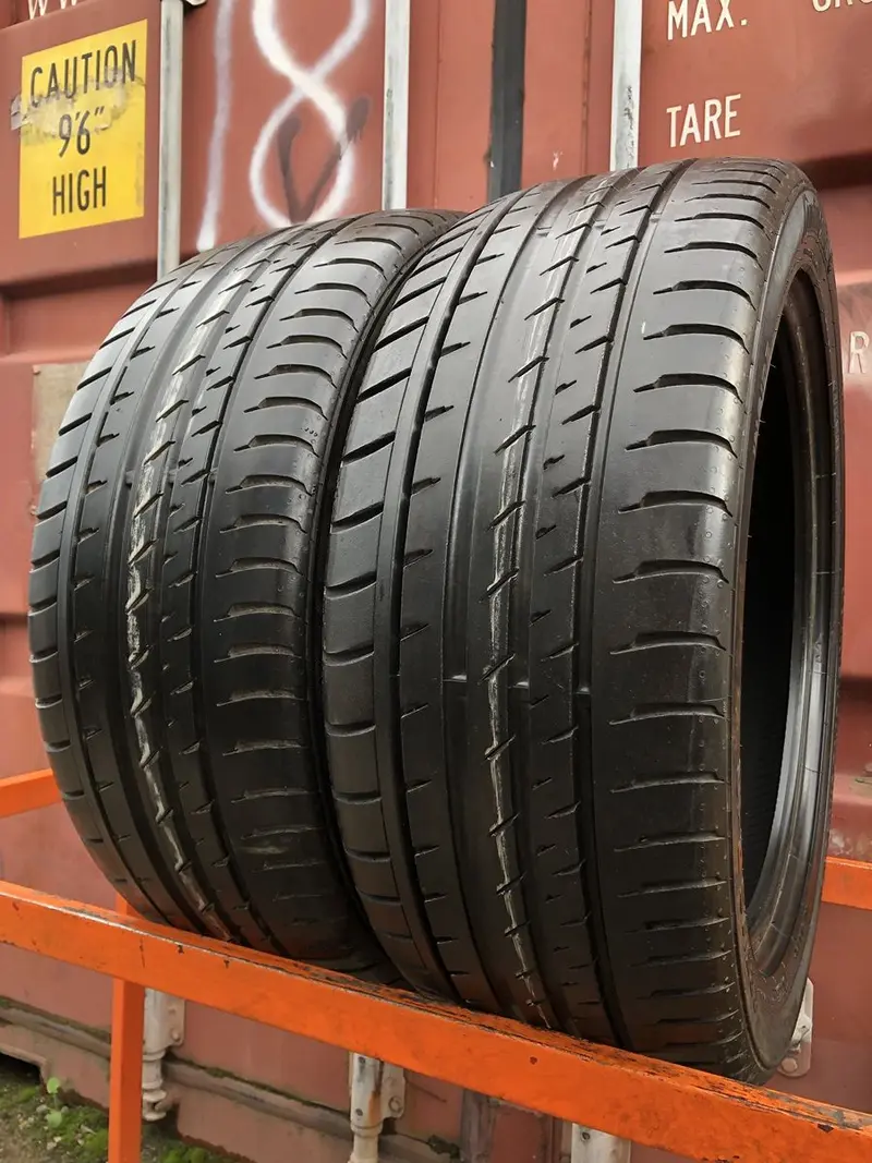Пара б/у шин 235/45 R18 Continental ContiSportContact 3