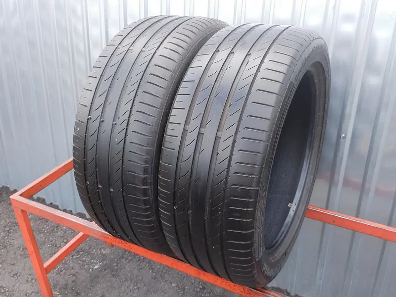 Пара б/у шин 235/45 R18 Continental ContiSportContact 5