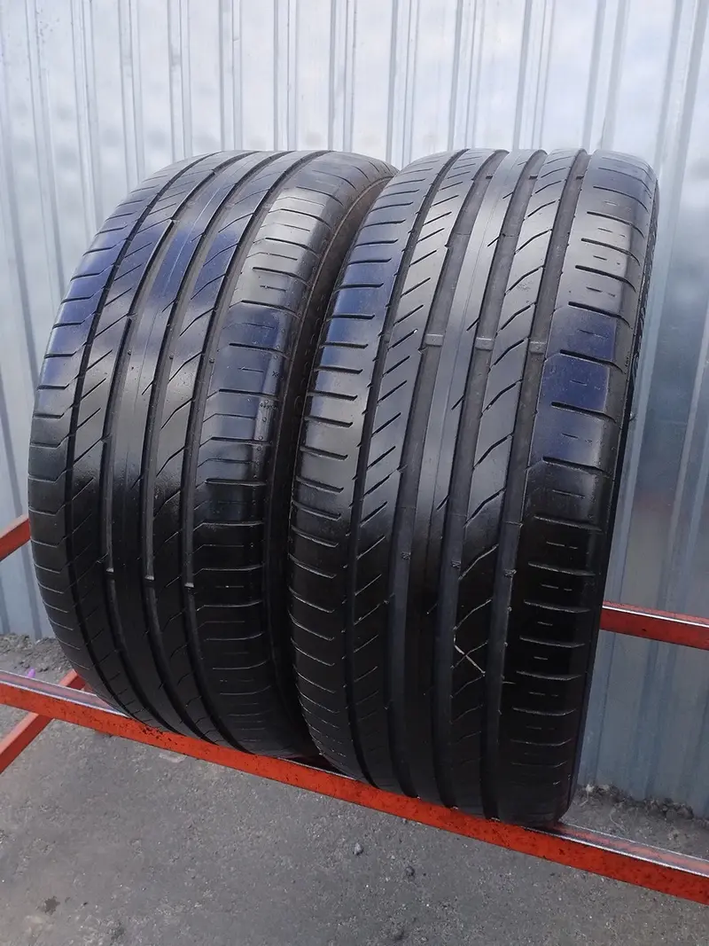 Пара б/у шин 235/45 R18 Continental ContiSportContact 5