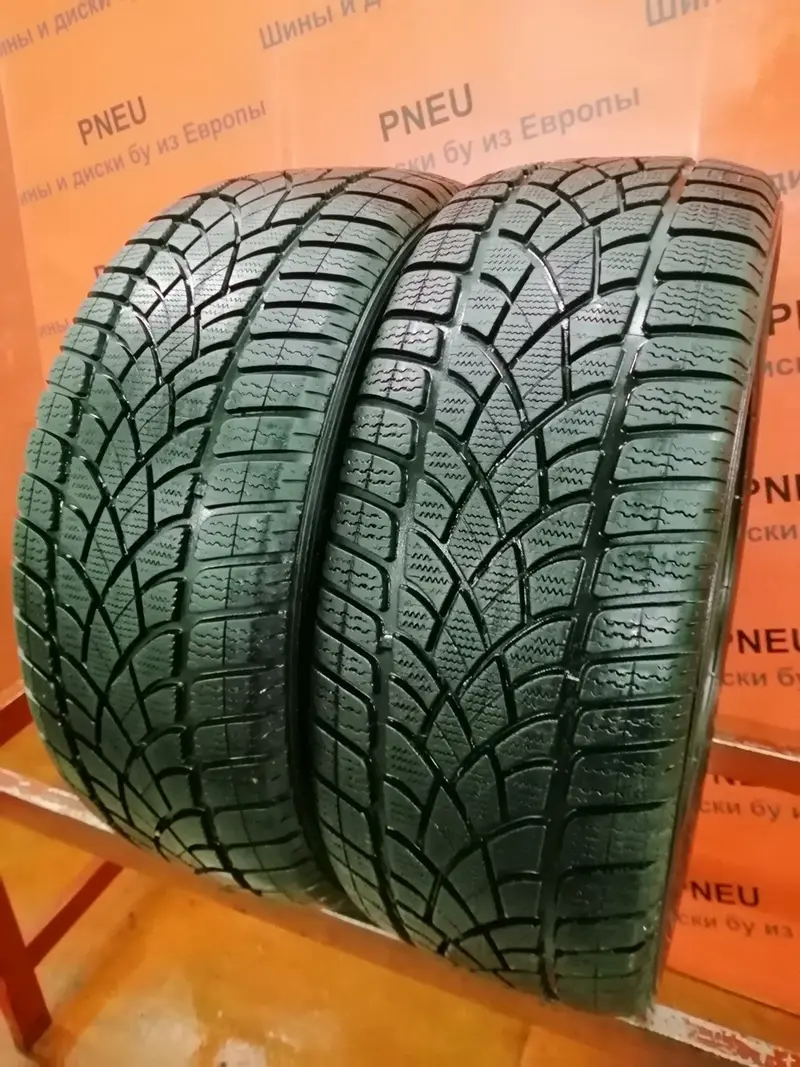 Пара б/у шин 235/45 R18 Dunlop SP Winter Sport 3D