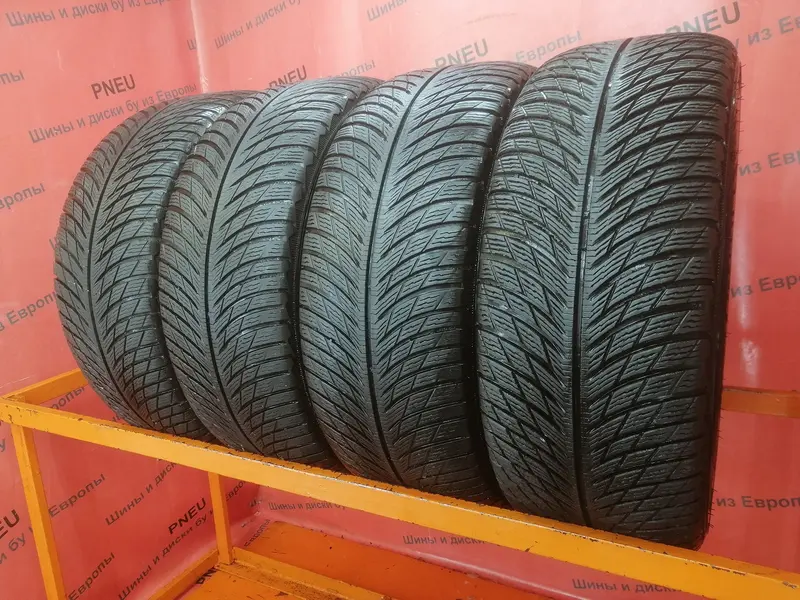 Комплект б/у шин 235/45 R18 Michelin Pilot Alpin 5