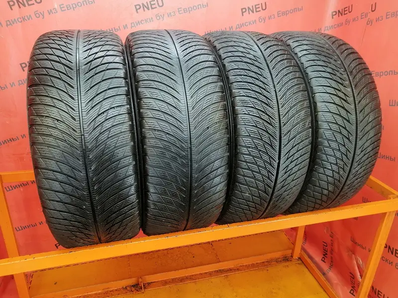 Комплект б/у шин 235/45 R18 Michelin Pilot Alpin 5