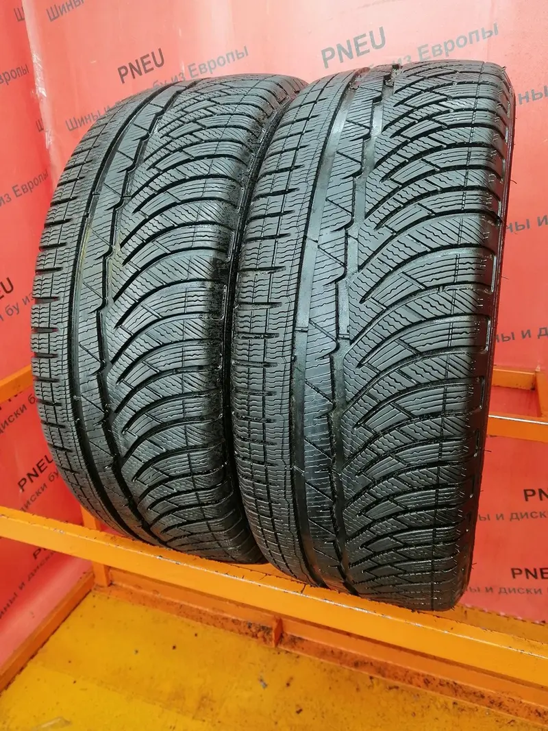 Пара б/у шин 235/45 R18 Michelin Pilot Alpin PA 4