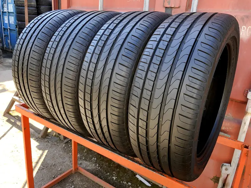 Комплект б/у шин 235/45 R18 Pirelli P 7 Cinturato