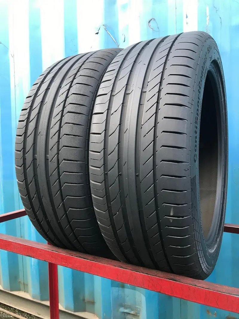 Пара б/у шин 235/45 R19 Continental ContiSportContact 5 P